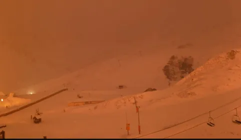 Les Pyrénées parées de blanc 