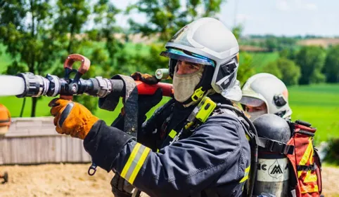 Des habitants du Comminges confinés en raison d'un feu de poids-lourd 