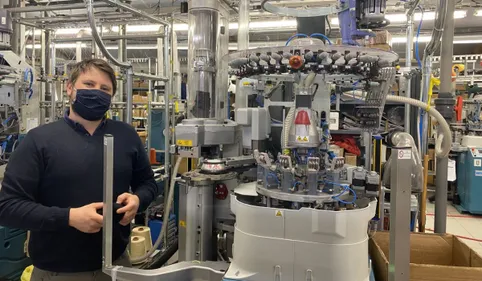 A Castres, l'atelier Missègle commercialise des chaussettes aux...