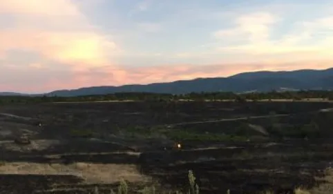 Les agents de l'ONF de retour sur le Causse après l'incendie de 2016