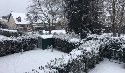 Des difficultés avec la neige en Béarn 
