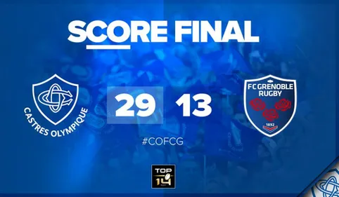 Castres se fait peur mais prend le bonus !