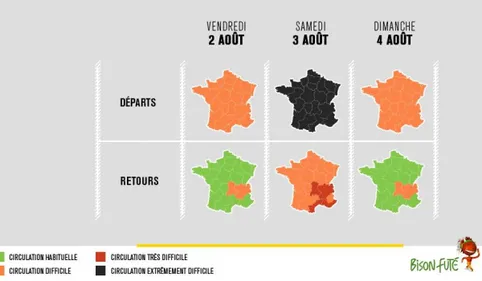 Du monde sur les routes du Grand Sud