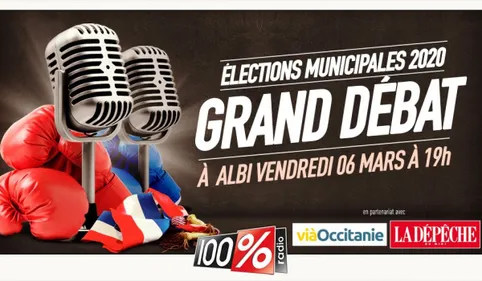 Municipales : le Grand Débat du premier tour à Albi vendredi 6 mars 