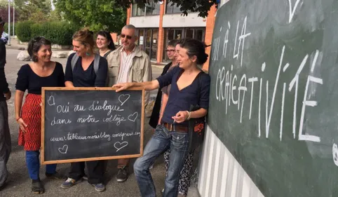 Tableaux noirs à Gaillac: le comité de soutien s'organise