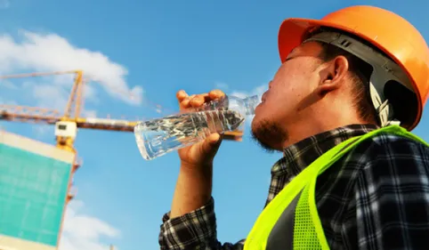 Canicule : les ouvriers particulièrement touchés