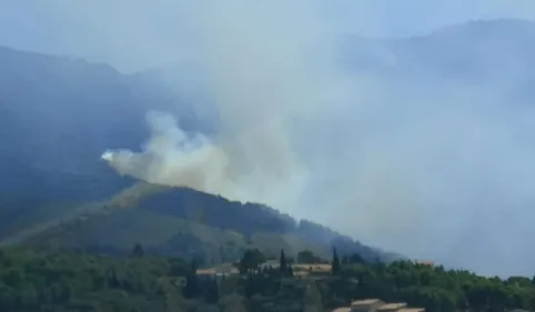 Deux importants incendies en cours à Banyuls-sur-Mer et Millas 