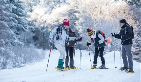 Ski, raquettes, luge : la neige s'invite sur les monts de Lacaune...