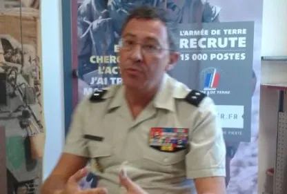 Mission recrutement pour l'armée de terre