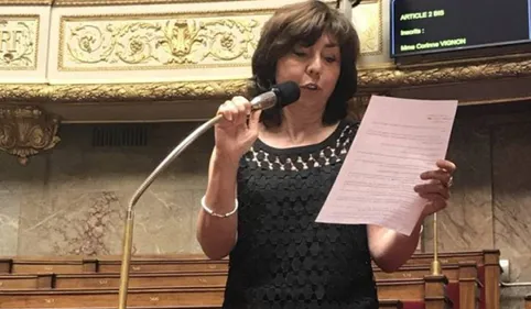 La députée de Haute-Garonne Corinne Vignon reconnaît un "coup de...