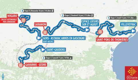 La Route du Sud s'élance aujourd'hui. 