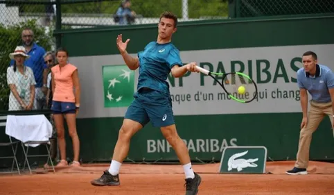 Le Toulousain Hugo Gaston en quête d'exploit à Roland-Garros