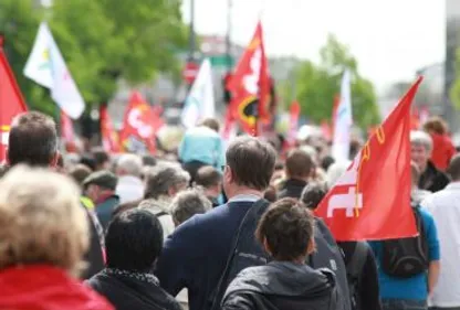 Les salariés des finances publiques dans la rue hier à Carcassonne !