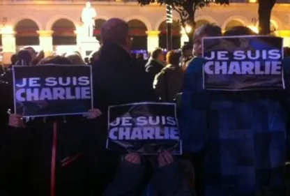 Charlie Hebdo: hommage hier à Castres.