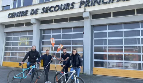 Castres : Des sapeurs-pompiers préparent un raid aventure