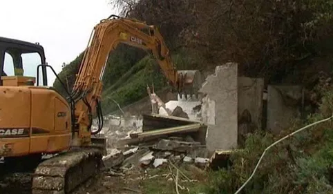 Une construction illégale démolie  à Lavilledieu-du-Temple 