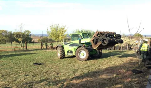 240 tonnes de vieux pneus en Centre Tarn vont être recyclés