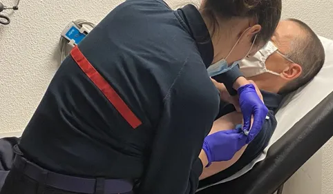 Les premiers sapeurs-pompiers de Haute-Garonne désormais vaccinés