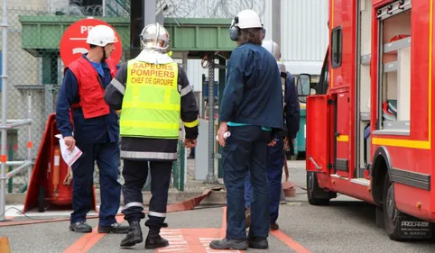 Un exercice de gestion de crise à la centrale nucléaire de Golfech