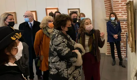 Tarn. Roselyne Bachelot en visite sur les chantiers culturels 