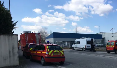 Explosion d'une cuve dans une usine à St Sulpice