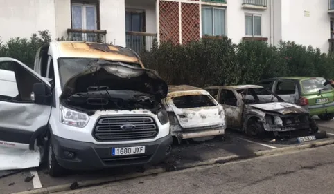 4 voitures incendiées à Perpignan : la piste de l'acte criminel...