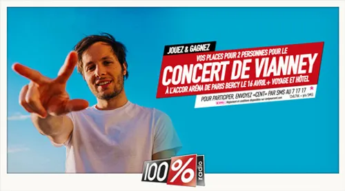 Gagnez le concert de Vianney