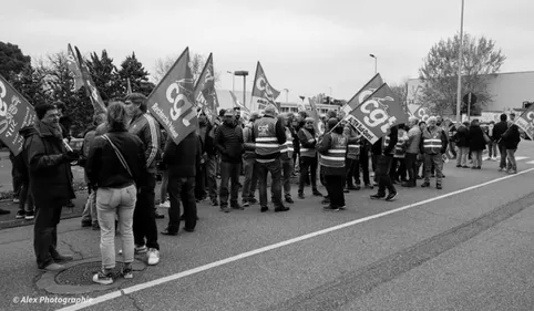 Coup de force de la CGT au CARIF OREF à Labège 