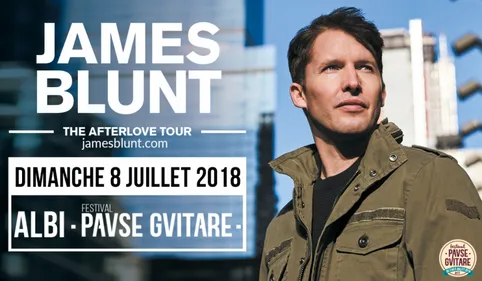 Albi: James Blunt à Pause Guitare