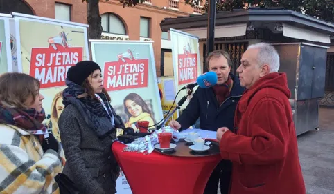 Top départ de la tournée "Si j'étais maire !" à Toulouse