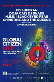 Assistez au Global Citizen Live le 25 septembre à Paris. 