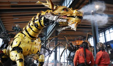 Toulouse : "Long Ma" le cheval-dragon débarque à la Halle de la...