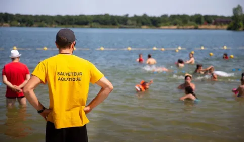 Une algue prolifère au lac de La Ramée : les activités nautiques...