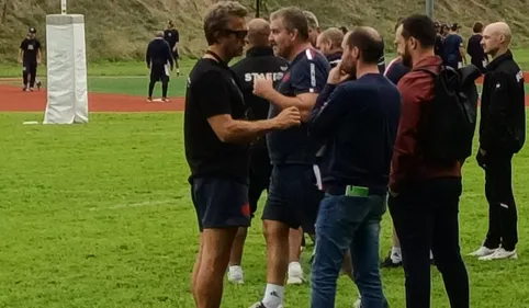 Le staff du XV de France à Toulouse pour "s'entraîner à entraîner" 