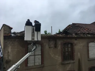 Effondrement d'un toit à Mazamet