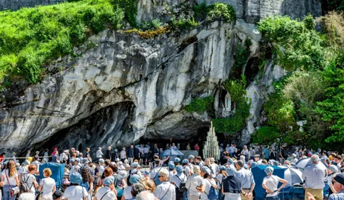La grotte de Lourdes rouvre aux pèlerins après deux ans de fermeture