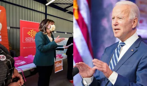 Mais pourquoi Carole Delga a écrit à Joe Biden ?  