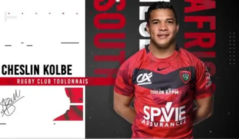 C'est officiel : Kolbe quitte Toulouse direction le RC Toulon 