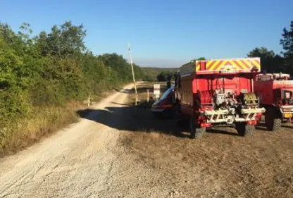 Incendie de Caylus : "les bombes explosaient dans le brasier" 