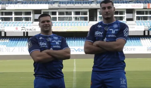 Castres Olympique : Gaëtan Barlot et Florent Vanverberghe...