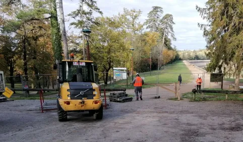 A Saint-Ferréol, début des grands travaux d'aménagement