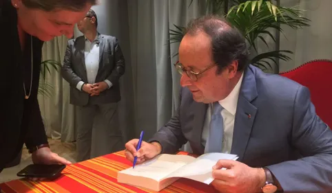 François Hollande en visite à Perpignan ce lundi 