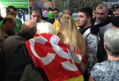 Tarbes : Qualiduck occupe le stand Euralis au salon de l'agriculture 