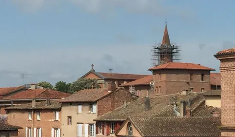 Albi: rénovation au clocher de la Madeleine