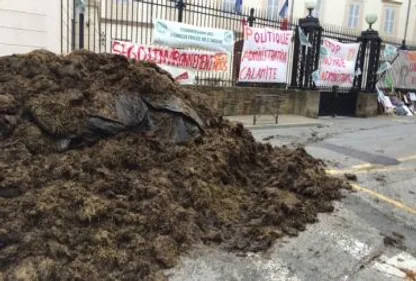 Le monde agricole crie sa colère 