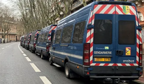 Enorme dispositif de sécurité pour la manifestation anti-A69 : 800...