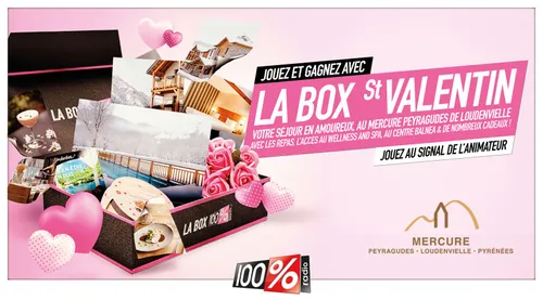 La box St Valentin sur 100%