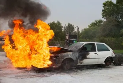 Pieusse : un mort dans l'incendie de sa voiture