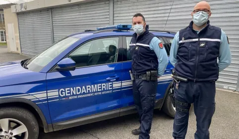 Deux gendarmes sauvent une femme d'une mort certaine près de Toulouse 