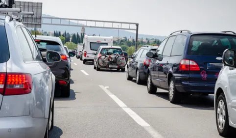 Beaucoup de monde sur les routes aujourd'hui